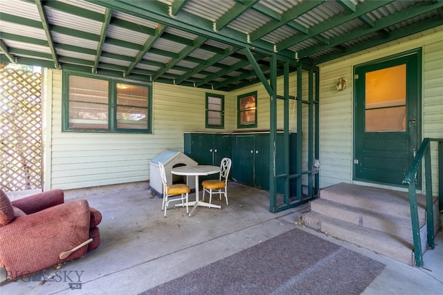 view of patio / terrace