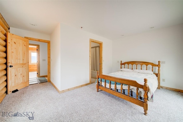224 Slide Rock Rd, Cameron, MT 59720 - carpeted bedroom with baseboards and a baseboard radiator