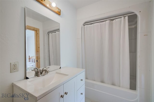 224 Slide Rock Rd, Cameron, MT 59720 - bathroom with vanity and shower / tub combo