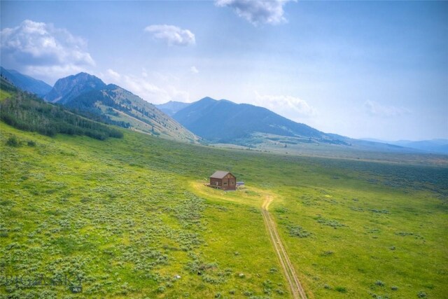 224 Slide Rock Rd, Cameron, MT 59720 - view of mountain backdrop featuring rural landscape