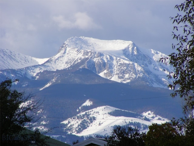 view of mountain feature