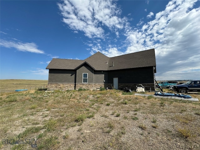 view of rear view of house