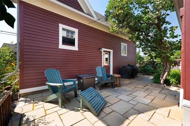 view of patio / terrace with grilling area