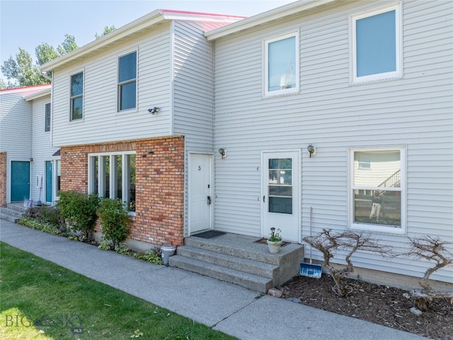 view of rear view of house