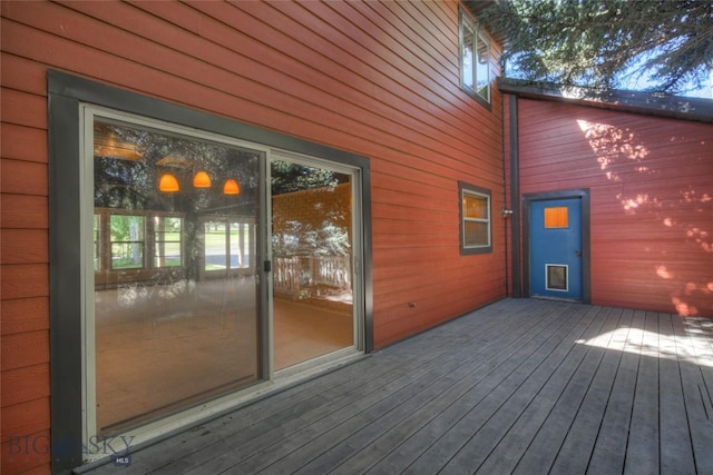 8733 Huffman, Bozeman, MT 59715 - view of deck
