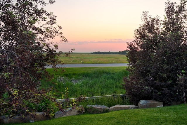 view of water feature