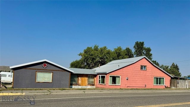 view of ranch-style house