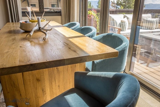 56 Outlook Trl, Big Sky, MT 59716 - view of dining area