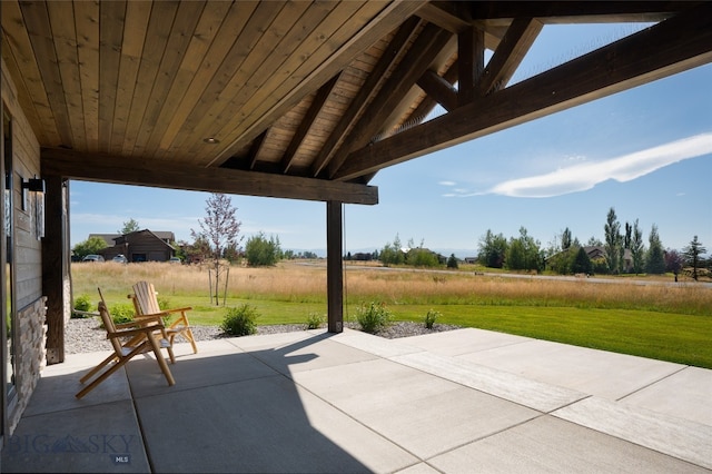 view of patio / terrace