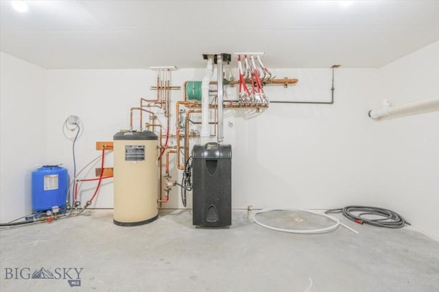 285 Mt Highway 55, Whitehall, MT 59759 - utility room with water heater