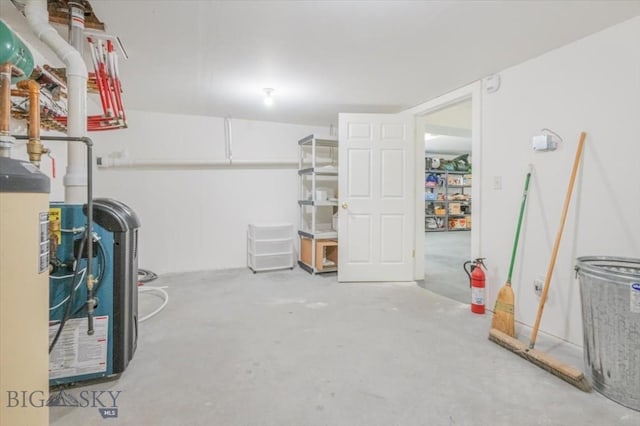 285 Mt Highway 55, Whitehall, MT 59759 - basement with electric water heater