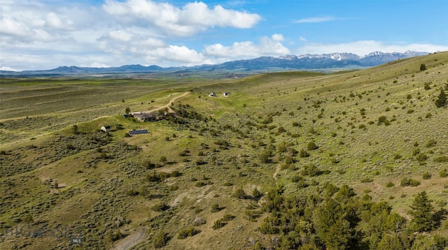 view of mountain feature