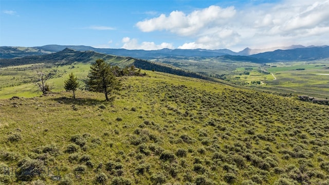 view of mountain feature