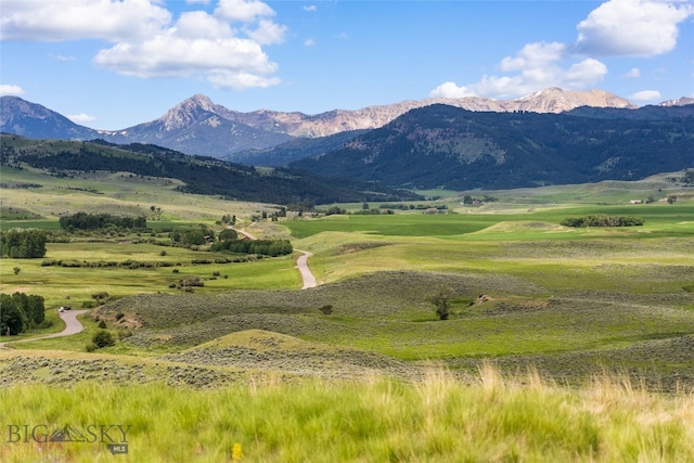 view of mountain feature