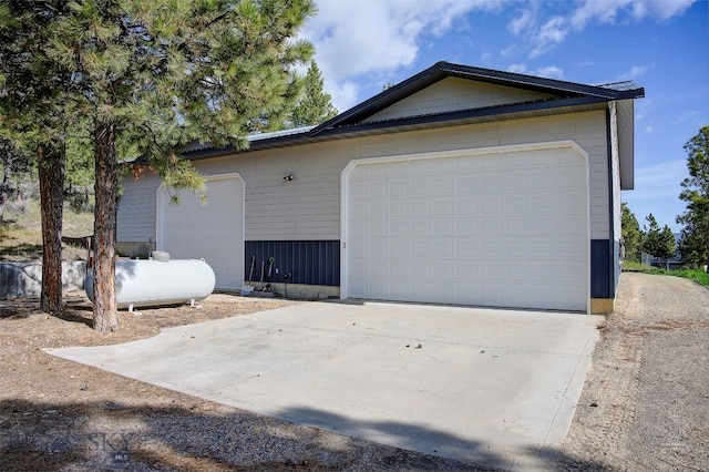 view of side of property