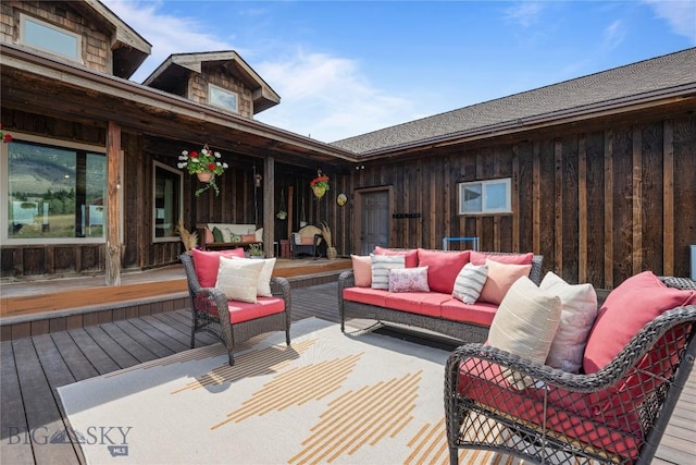 310 Highpark Dr, Anaconda, MT 59711 - deck with an outdoor living space