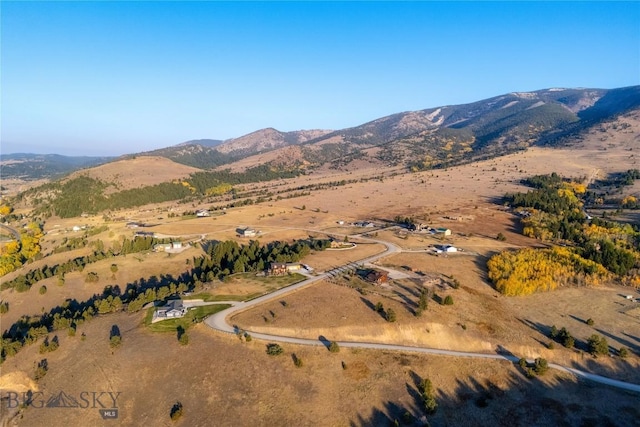 310 Highpark Dr, Anaconda, MT 59711 - aerial view of property and surrounding area with a mountainous background and rural landscape