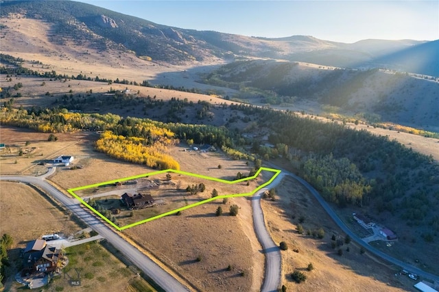 310 Highpark Dr, Anaconda, MT 59711 - mountain view with rural landscape