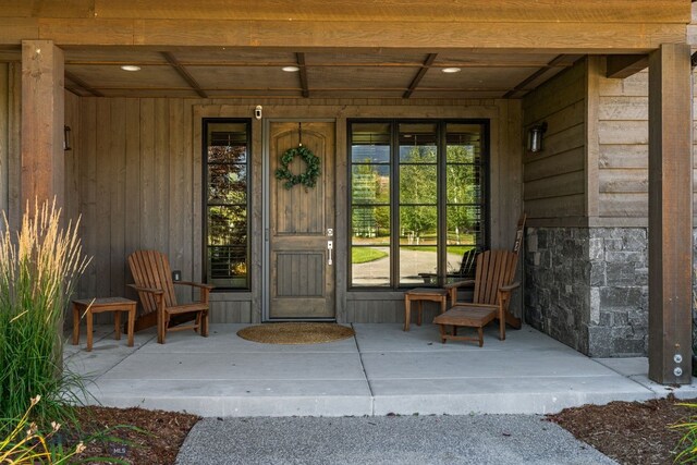 view of property entrance