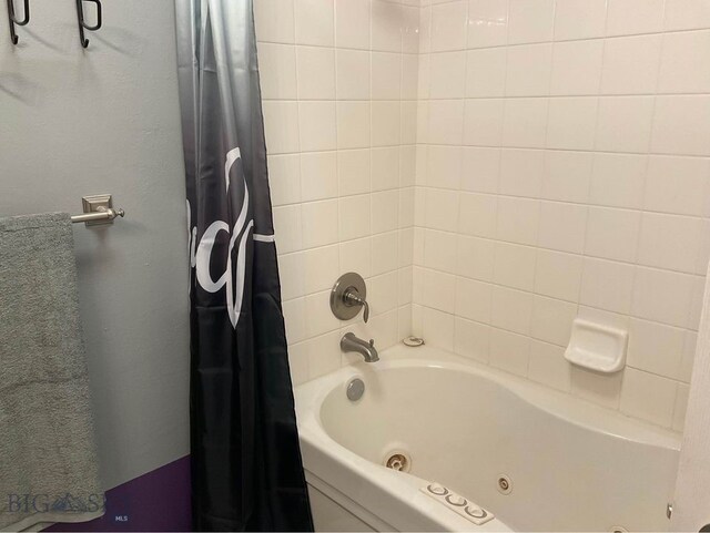 1115 E Center St, Dillon, MT 59725 - full bath with a combined bath / shower with jetted tub