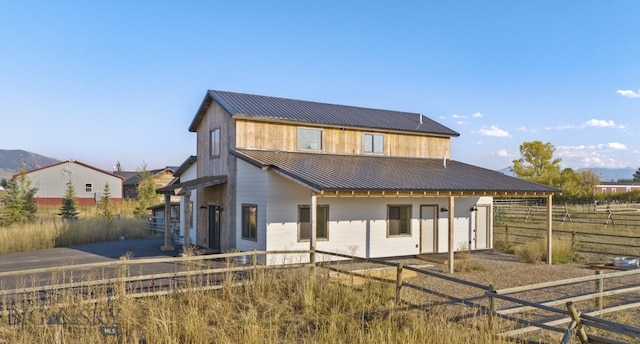 view of rear view of house