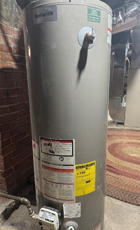 1705 Wall, Butte, MT 59701 - utilities featuring gas water heater