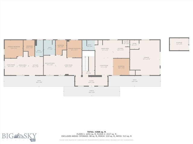 23 Caspari Way E, Emigrant, MT 59027 - view of room layout
