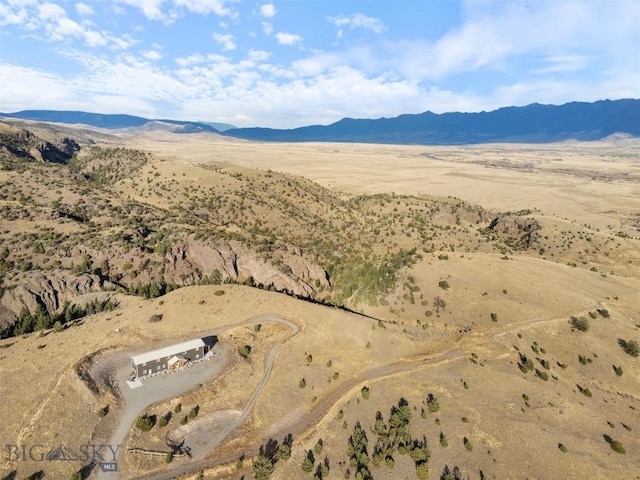 23 Caspari Way E, Emigrant, MT 59027 - aerial view of property's location featuring rural landscape