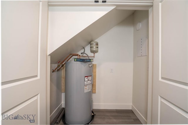 2 Smooth Brome Ct, Three Forks, MT 59752 - utility room with electric water heater