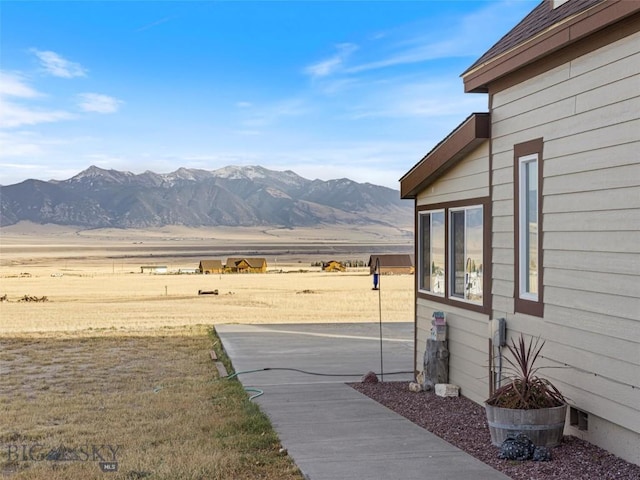 193 Tobe Rd, Ennis, MT 59729 - view of yard featuring a mountain view