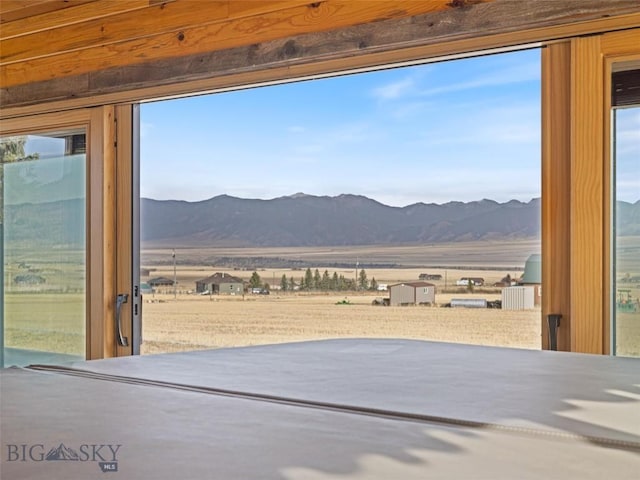 193 Tobe Rd, Ennis, MT 59729 - view of patio featuring a mountain view