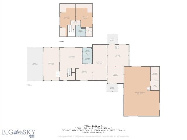 193 Tobe Rd, Ennis, MT 59729 - view of home floor plan