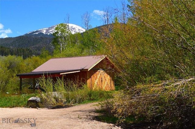 155 Moose Run, Polaris, MT 59746 - mountain view