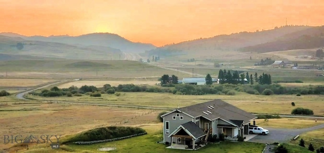 341 Laurel Ranch Rd, Bozeman, MT 59715 - property view of mountains featuring a rural view