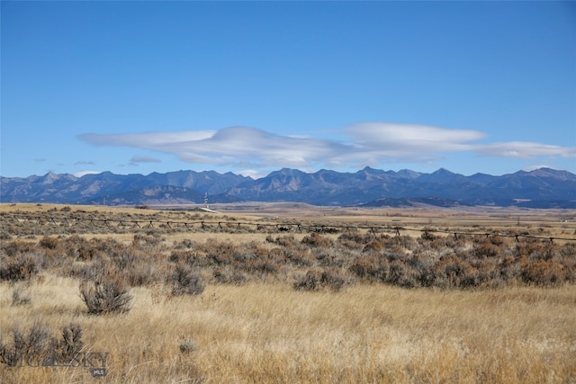 view of mountain feature