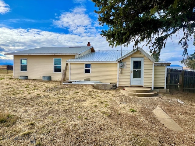 view of rear view of house