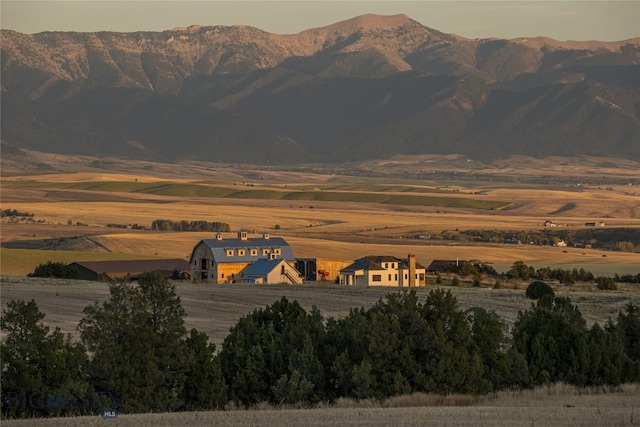 view of mountain feature