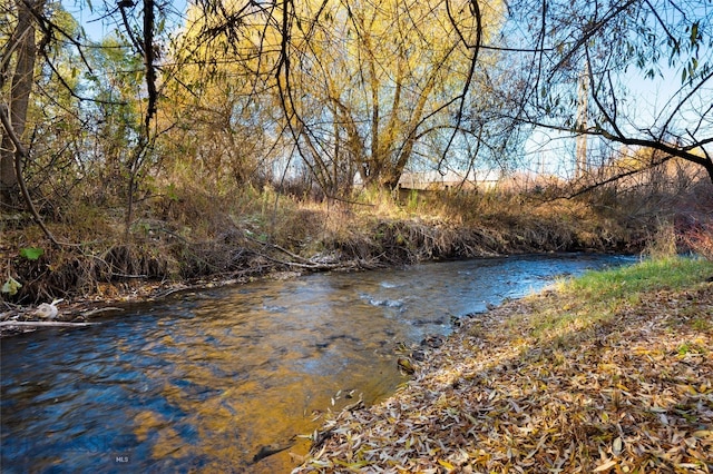 view of water feature