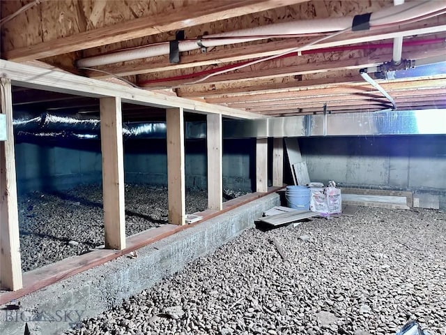 401 Mill Crk, Sheridan, MT 59749 - view of inside crawl space