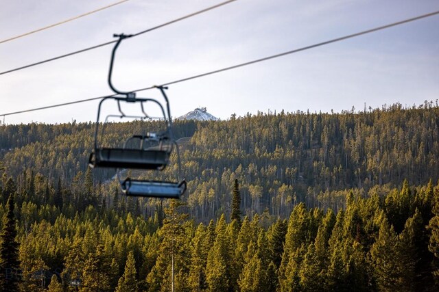 117 Martingale Frk Unit 6, Big Sky, MT 59716 - exterior view of a heavily wooded area and a mountainous background