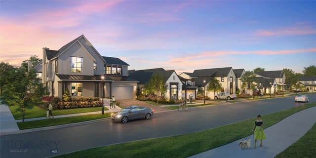 1514 Cambridge Dr, Bozeman, MT 59715 - view of asphalt street with sidewalks, curbs, and a residential view