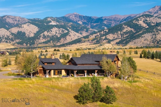 618 Autumn Ridge Rd, Bozeman, MT 59715 - view of mountain backdrop with rural landscape