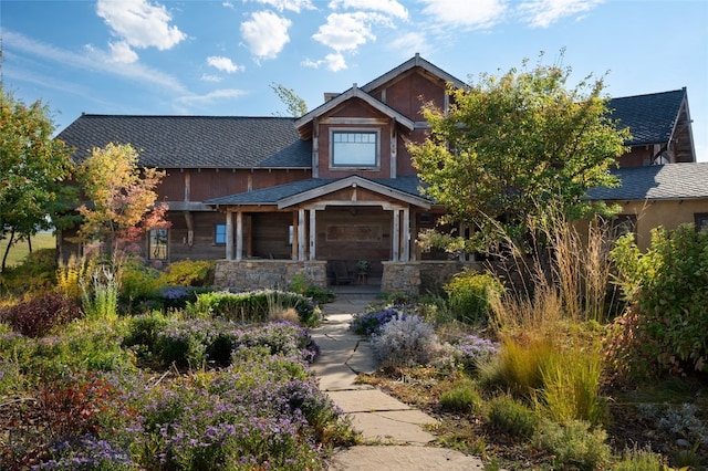 view of craftsman house