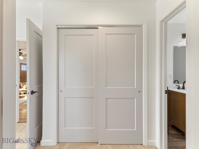 view of closet