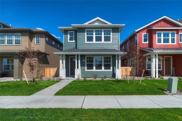 1134 Butler Creek Ave, Belgrade, MT 59714 - view of front of house featuring a front yard