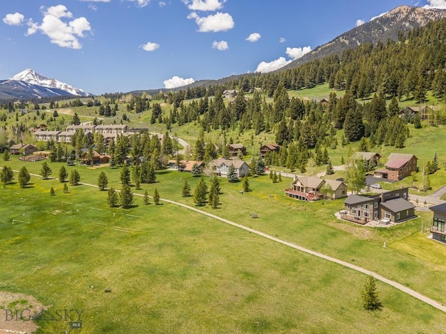 1880 Little Coyote, Big Sky, MT 59716 - drone / aerial view of mountains