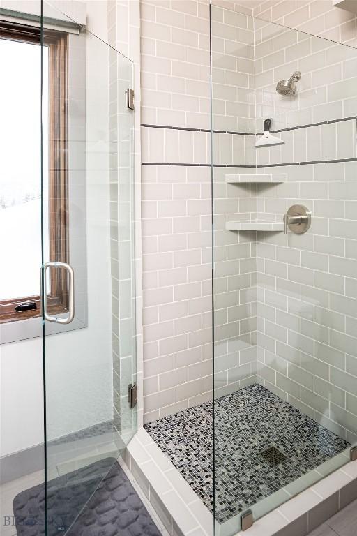 13 Middle Rider, Big Sky, MT 59716 - full bathroom with a stall shower