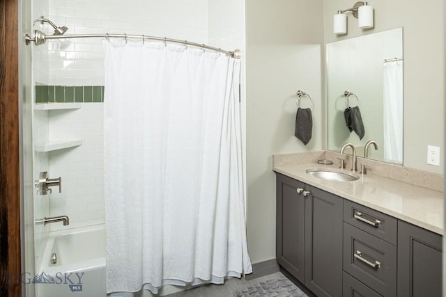 13 Middle Rider, Big Sky, MT 59716 - full bathroom featuring vanity and shower / tub combo