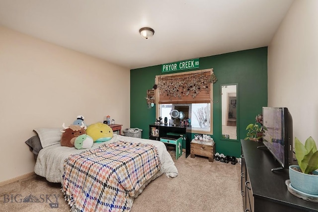1191 Chipper Ln, Huntley, MT 59037 - carpeted bedroom featuring baseboards