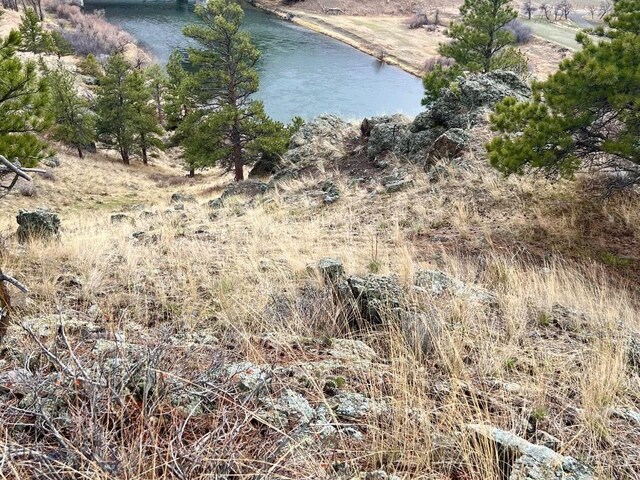 view of nature with a water view